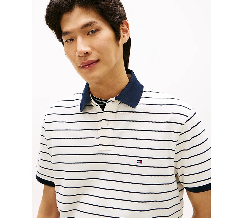 Tommy Hilfiger Men's Cotton Classic Fit 1985 Polo Shirt