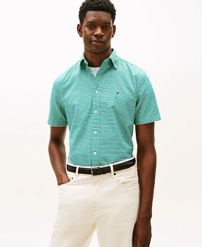Tommy Hilfiger Men's Heritage Oxford Gingham Shirt