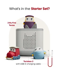 Tonies TB2 My First Tonies Bundle Moon Box Mft Transportation Set