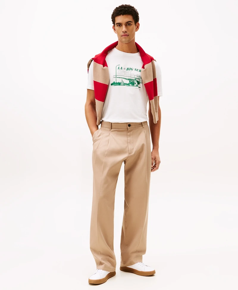 Tommy Hilfiger Men's Photo Print Graphic T-Shirt