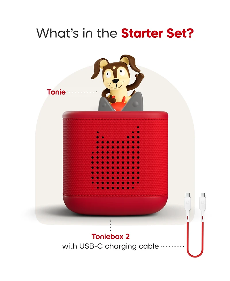 Tonies Playtime Puppy Toniebox 2 Starter Set