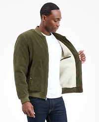 Lucky Brand Men's Zippered Bomber Jacket