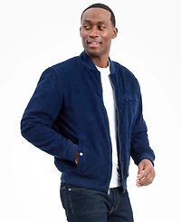 Lucky Brand Men's Zippered Bomber Jacket