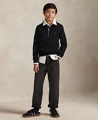 Polo Ralph Lauren Big Boys Fleece Quarter-Zip Pullover Sweatshirt