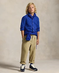 Polo Ralph Lauren Big Boys Garment-Dyed Cotton Oxford Shirt