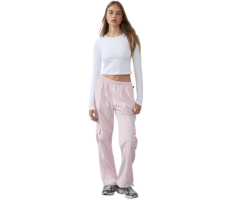 Cotton On Women's Active Ultra Soft Fitted Long Sleeve Top