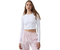 Cotton On Women's Active Ultra Soft Fitted Long Sleeve Top