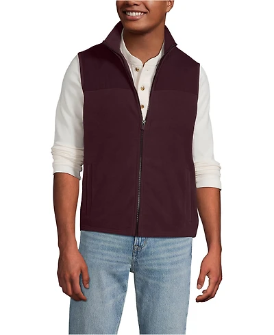 Lands' End Men's Anyweather RainDefense Fleece Vest