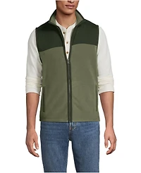 Lands' End Men's Anyweather RainDefense Fleece Vest