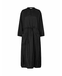 Masai Copenhagen Women's MaNymosa 3/4 Sleeve Loose Fit Midi Dress