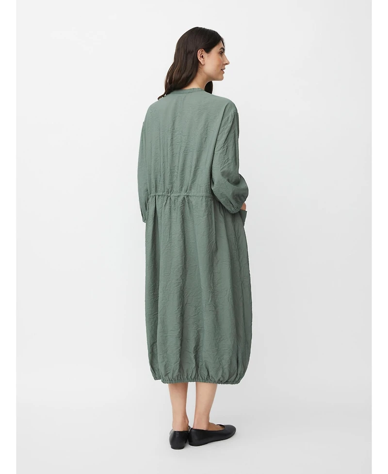 Masai Copenhagen Women's MaNymosa 3/4 Sleeve Loose Fit Midi Dress