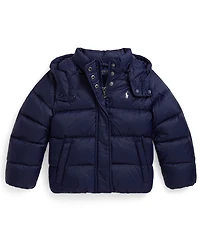 Polo Ralph Lauren Girls 2T-6X Hooded Long Sleeves Jacket