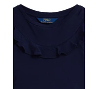 Polo Ralph Lauren Girls 2T-6X Long Sleeve Top