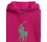 Polo Ralph Lauren Girls 7-16 Big Pony Hooded Sweatshirt