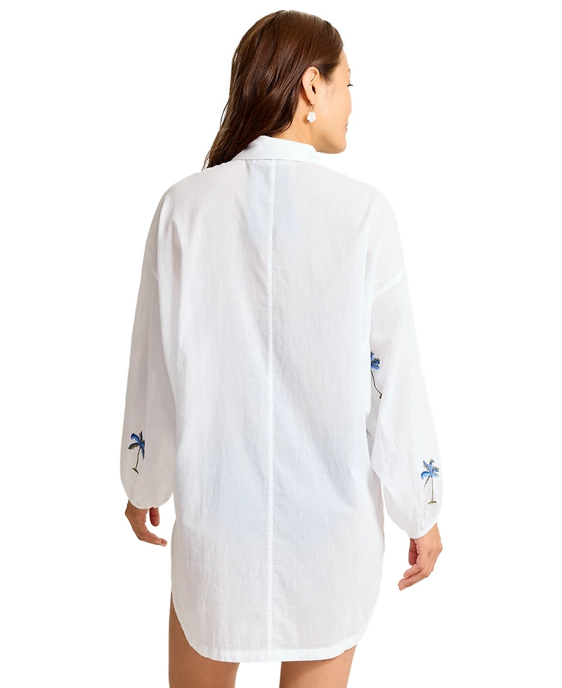 Tommy Bahama Women's Palm Button Front Shirt
