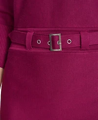 Jessica Howard Women's Belted Sweater Dress