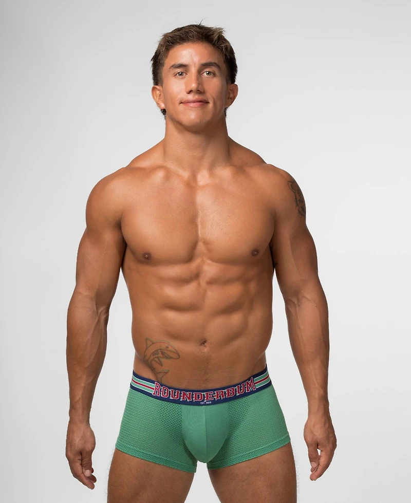 Rounderbum Men's Varsity Lift Trunk 3-Pack