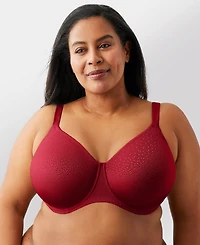 Wacoal Plus Size Back Appeal H-k Cup Underwire Bra 855403