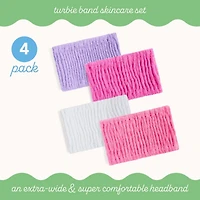 Cotton Turbie Band 4 Pack (Berry Lovely)