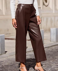 Cupshe Women's Danger Zone Brown Pants