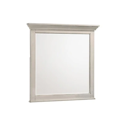 Intercon Mirror in Rustic White