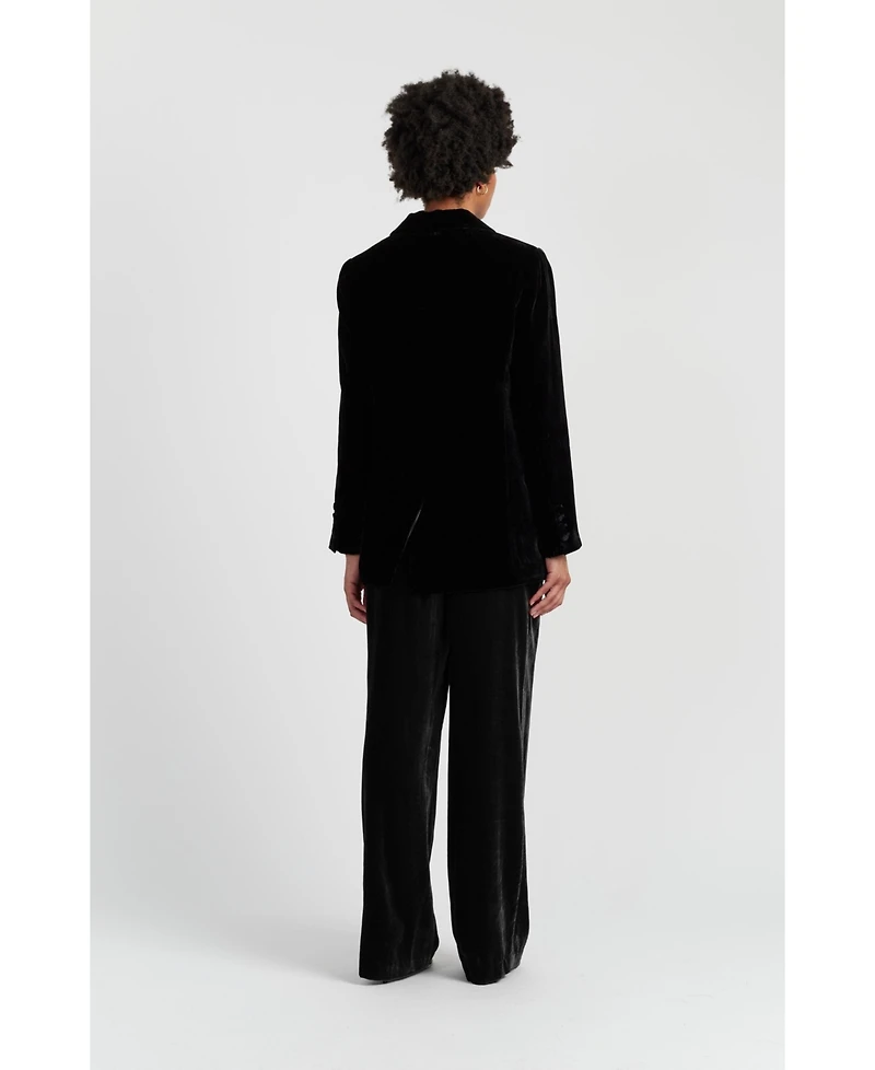 Chinti & Parker Women's Viscose Velvet Jacket