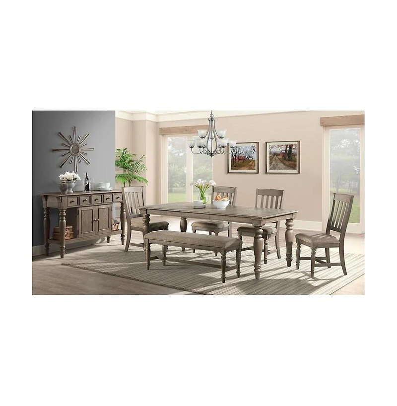 Intercon 46"" Backless Bench w/Cushion in Roasted Oak