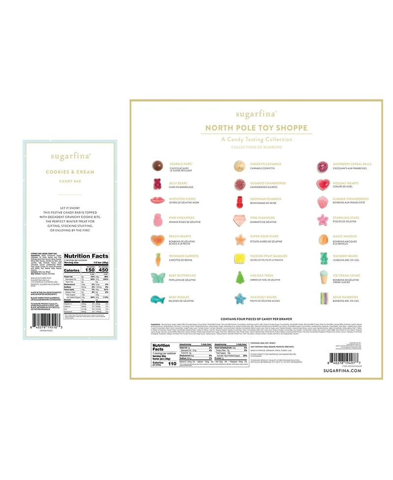 Sugarfina Holiday Santa Claus Is Coming to Town Chocolate Bundle, 2 Piece