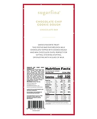 Sugarfina Holiday Chocolate Chip Cookie Dough Milk Chocolate Bar Kit, 4 Piece