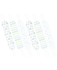 Luvable Friends Baby Unisex 6Pk Belly Binder