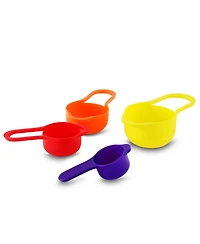 MegaChef Multipurpose Stackable Mixing Bowl and Measuring Cup Set