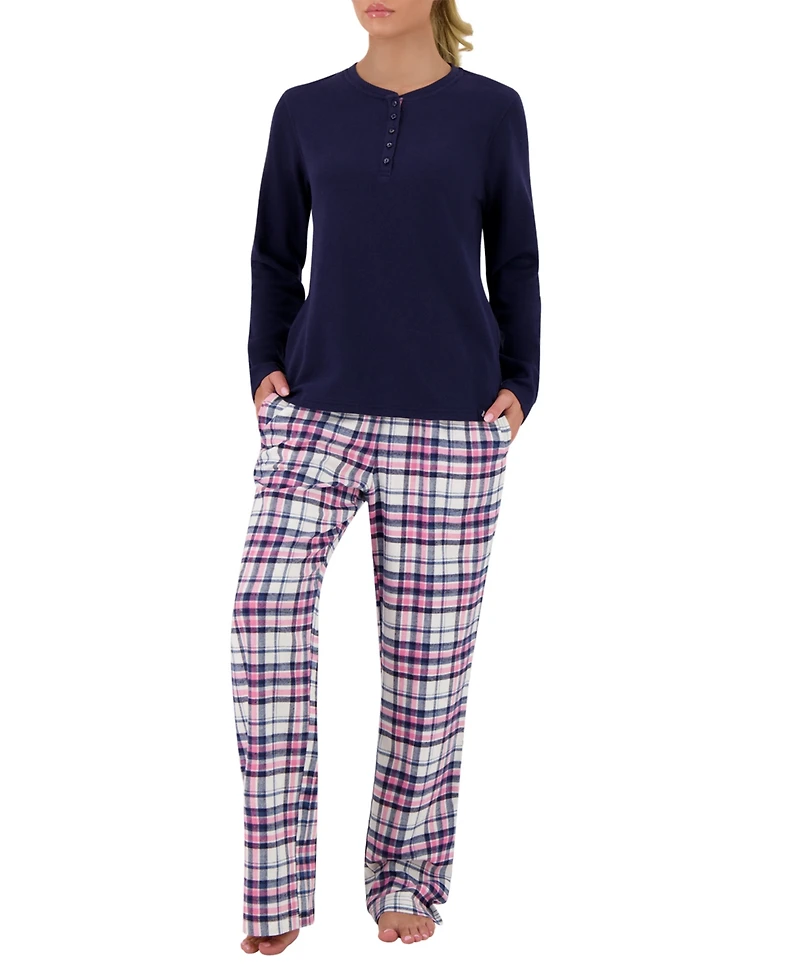 Heat Holders 2-Piece Women's Felicity Pajama Top and Pants Set
