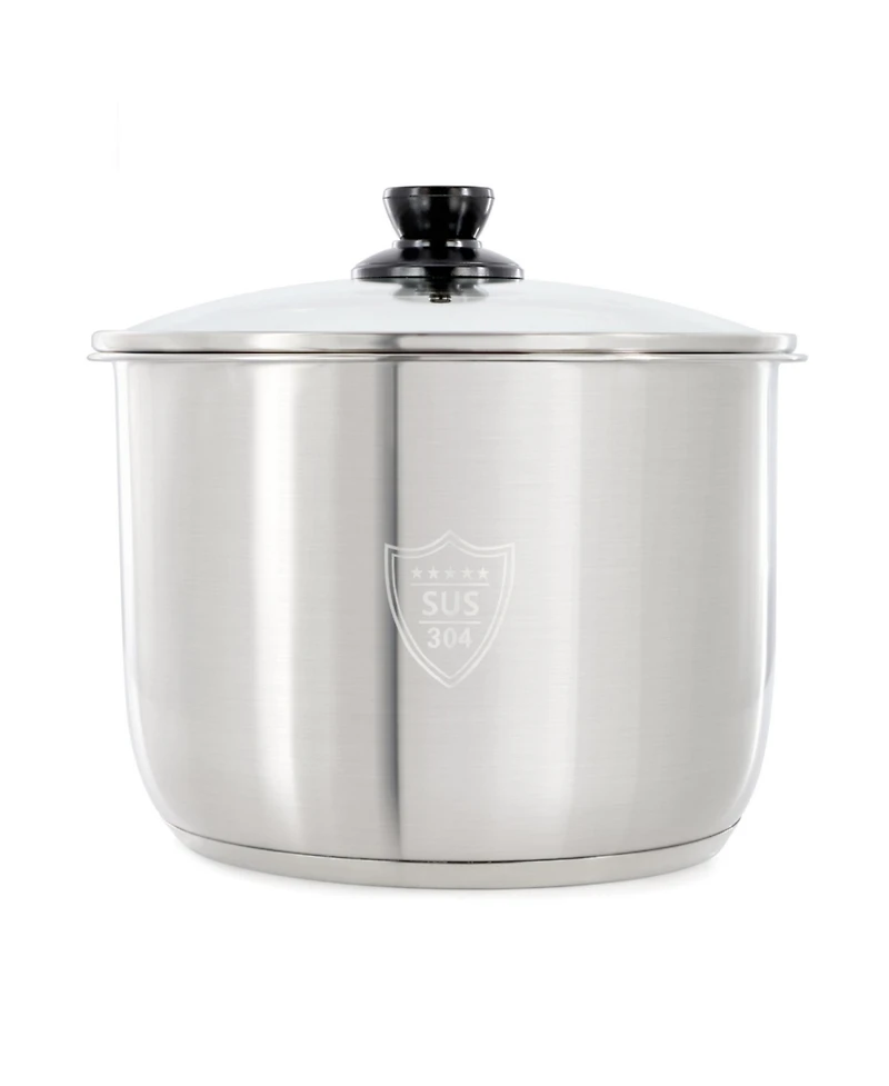 MegaChef 6 Quart 11-in-1 Electric Pressure Cooker, Multi-Cooker with Stainless Steel Crock