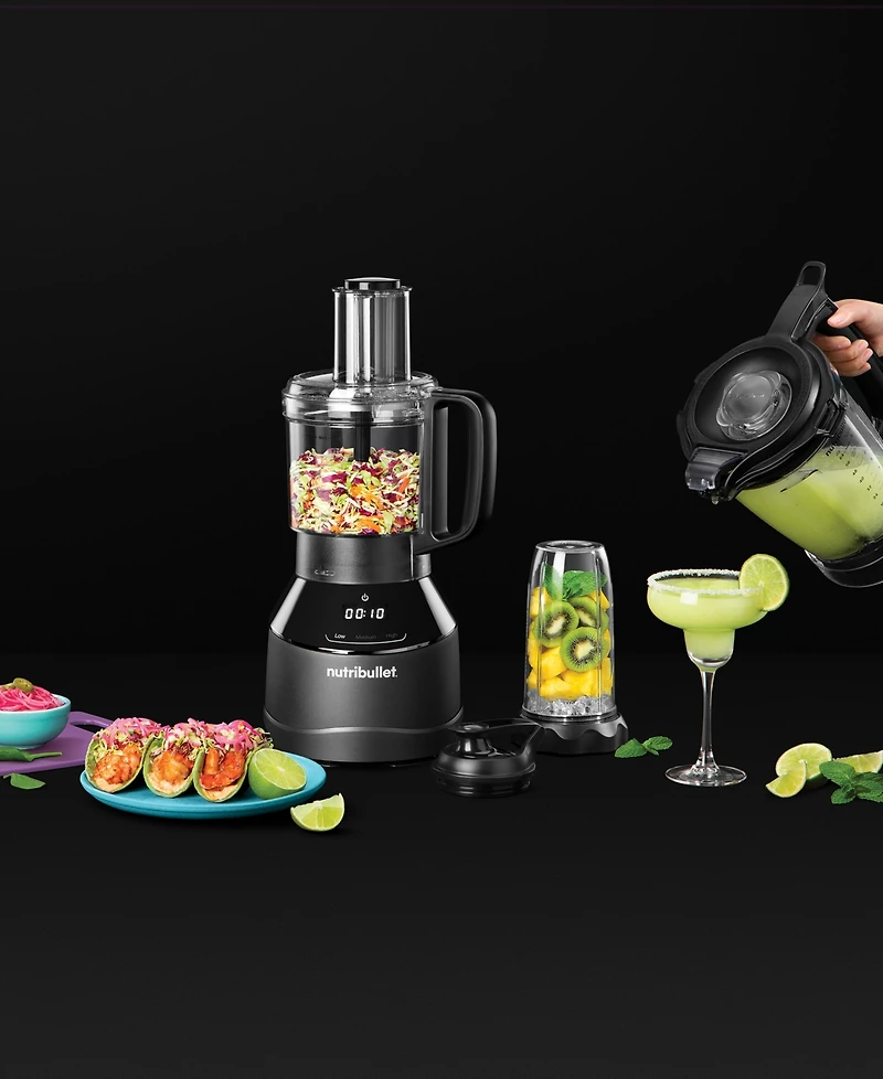 NutriBullet Triple Prep System 3-in-1 Blender and 7-Cup Food Processor