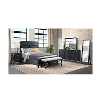 Intercon Dresser Mirror in Weathered Steel