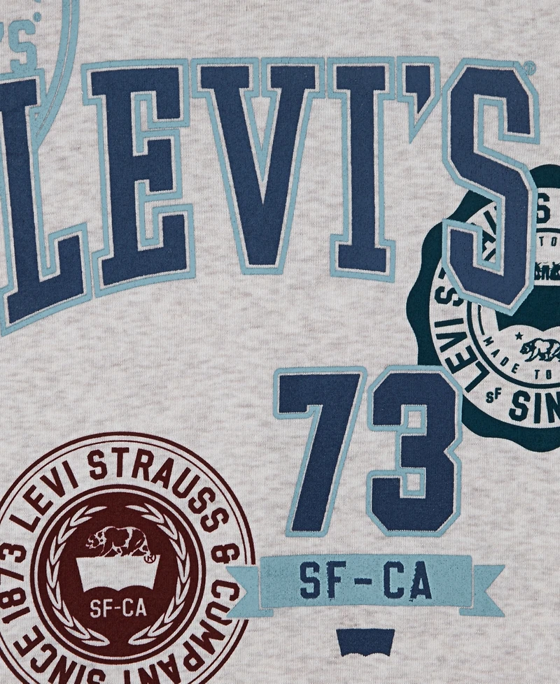 Levi's Boys Toddler 2T-4T 2 Piece Long Sleeves Hoodie and Joggers Set