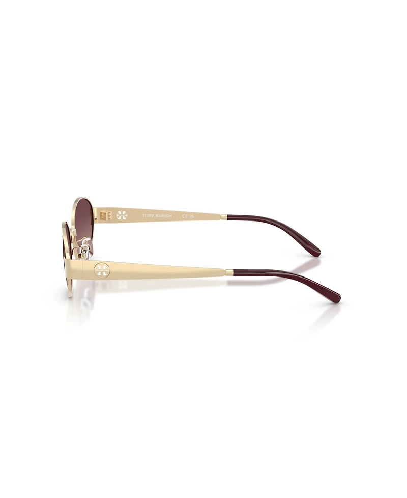 Tory Burch Women's Oval Sunglasses