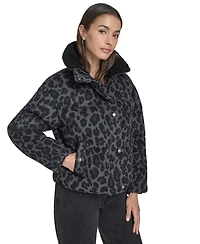 Levi's Women's Regular Wool Blend Western Puffer Jacket