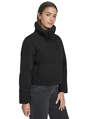 Levi's Women's Regular Cropped Cotton Puffer Jacket