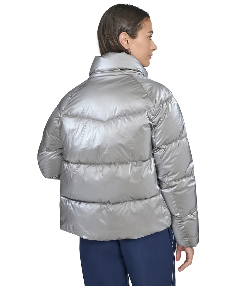 Levi's Women's Regular Quilted Hooded Puffer Jacket