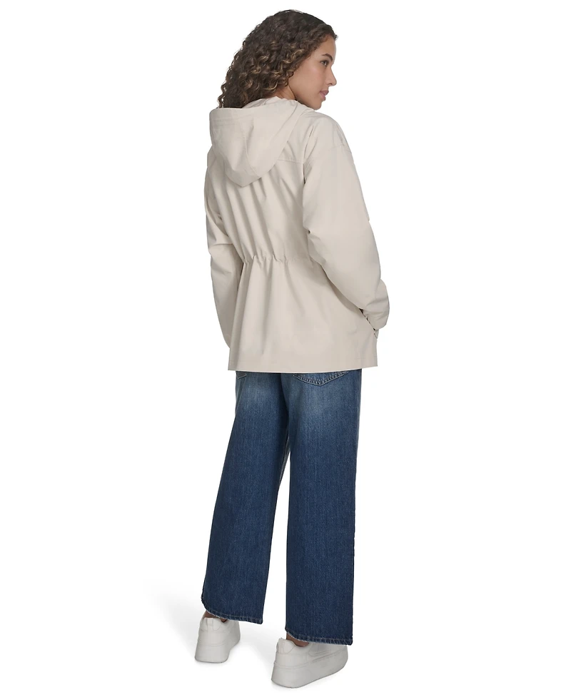 Levi's Women's Regular Raglan Sleeve Rain Parka Jacket