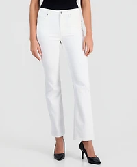 Anne Klein Women's Leo Slim Stretch Bootcut Pants