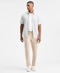 Alfani Men's Short-Sleeve Dobby Shirt, Macy's Exclusive