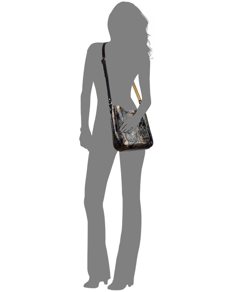 Patricia Nash Emeline Leather Crossbody Bag, Created for Macy's