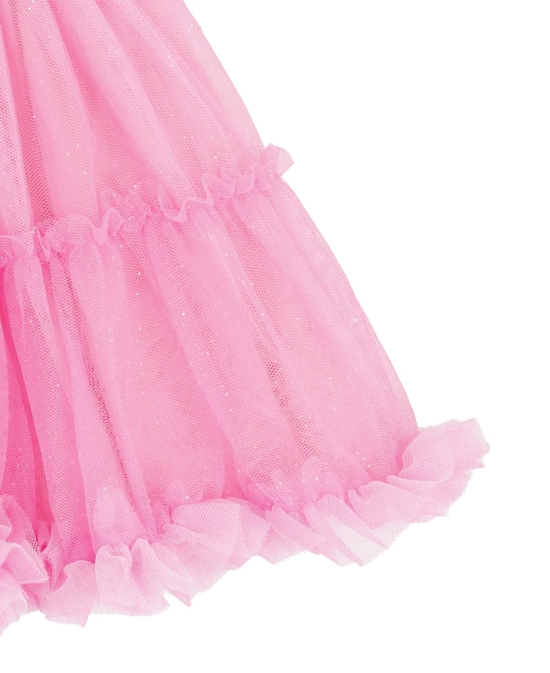 Rare Editions Girls 2T-6X 2-Piece Crewneck Sweater and Ruffled Tutu Set