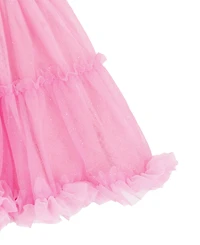 Rare Editions Girls 2T-6X 2-Piece Crewneck Sweater and Ruffled Tutu Set