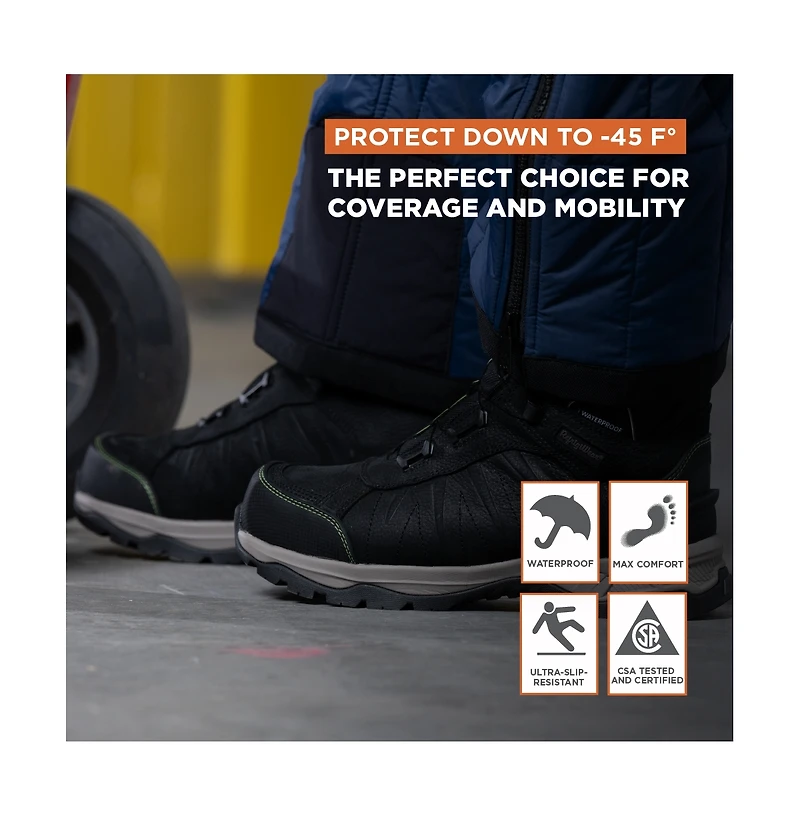 RefrigiWear Men's Extreme Freezer Boot - Waterproof Insulated Work Boots for Cold