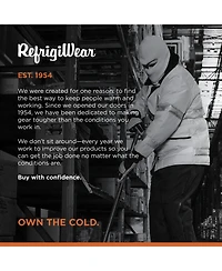 RefrigiWear Men's Open Hole Face Mask - Breathable, Flexible, and Warm Winter Cover