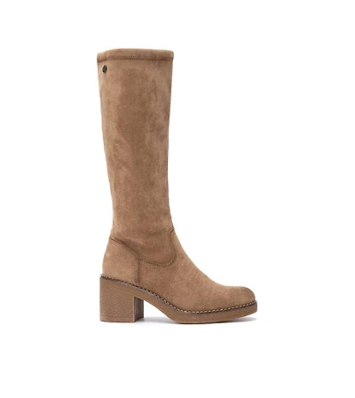 Xti Women's Suede Tall Boots Refresh Collection By Xti