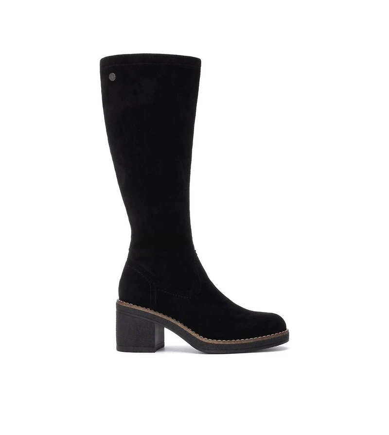Xti Women's Suede Tall Boots Refresh Collection By Xti